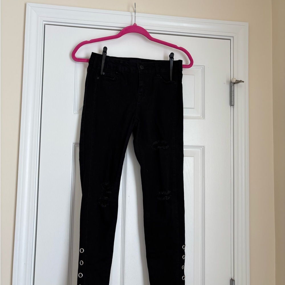 Celebrity Pink Black Denim Jeans